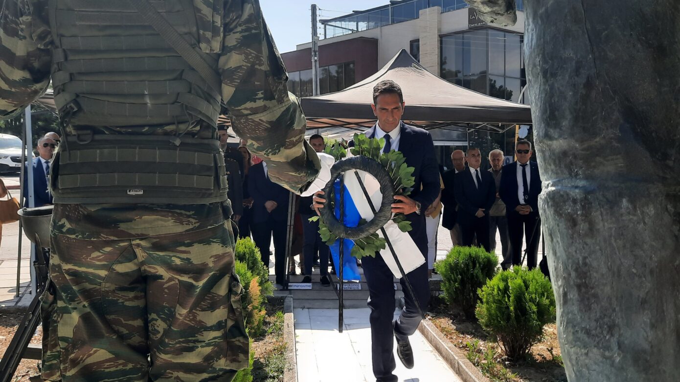 Ο Δήμος Σερρών τίμησε τους ήρωες της Κύπρου