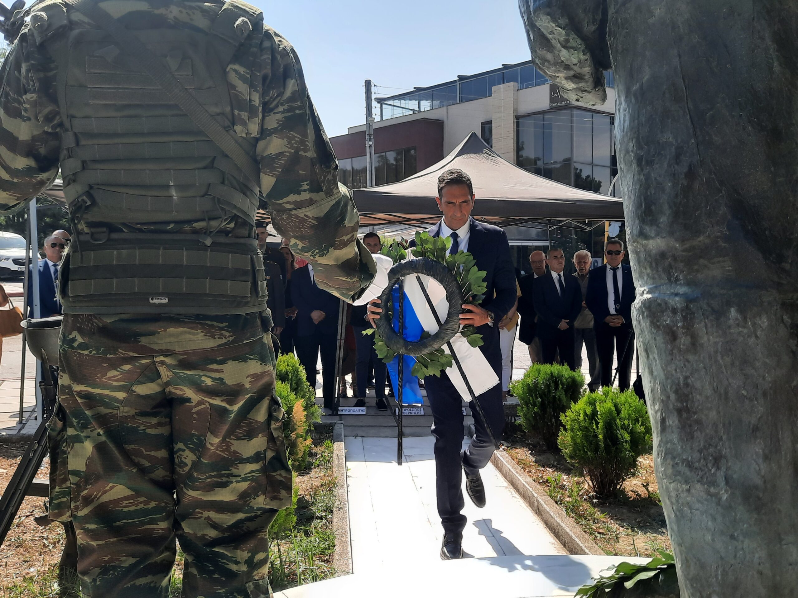 Ο Δήμος Σερρών τίμησε τους ήρωες της Κύπρου
