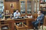 Ο Δήμαρχος Μετεώρων συναντήθηκε με τον Δημήτρη Παπαστεργίου