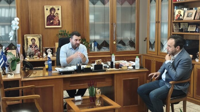 Ο Δήμαρχος Μετεώρων συναντήθηκε με τον Δημήτρη Παπαστεργίου