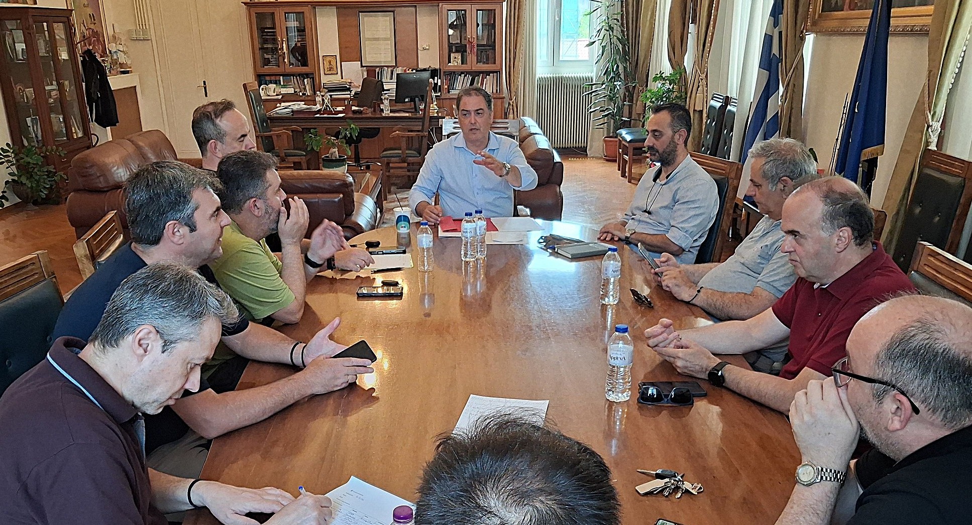 Πανδυτικομακεδονικό Συλλαλητήριο: Συνάντηση Δημάρχου Κοζάνης με φορείς