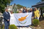 Τελετή στις Σέρρες για το δράμα της Κύπρου, παρουσία του Κύπριου υπουργού Εσωτερικών