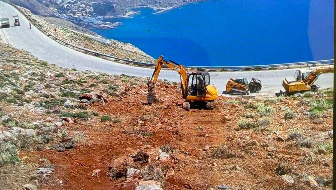 Νέα παραγωγική γεώτρηση σε λειτουργία στη Δ.Κ. Ανώπολης στα Σφακιά