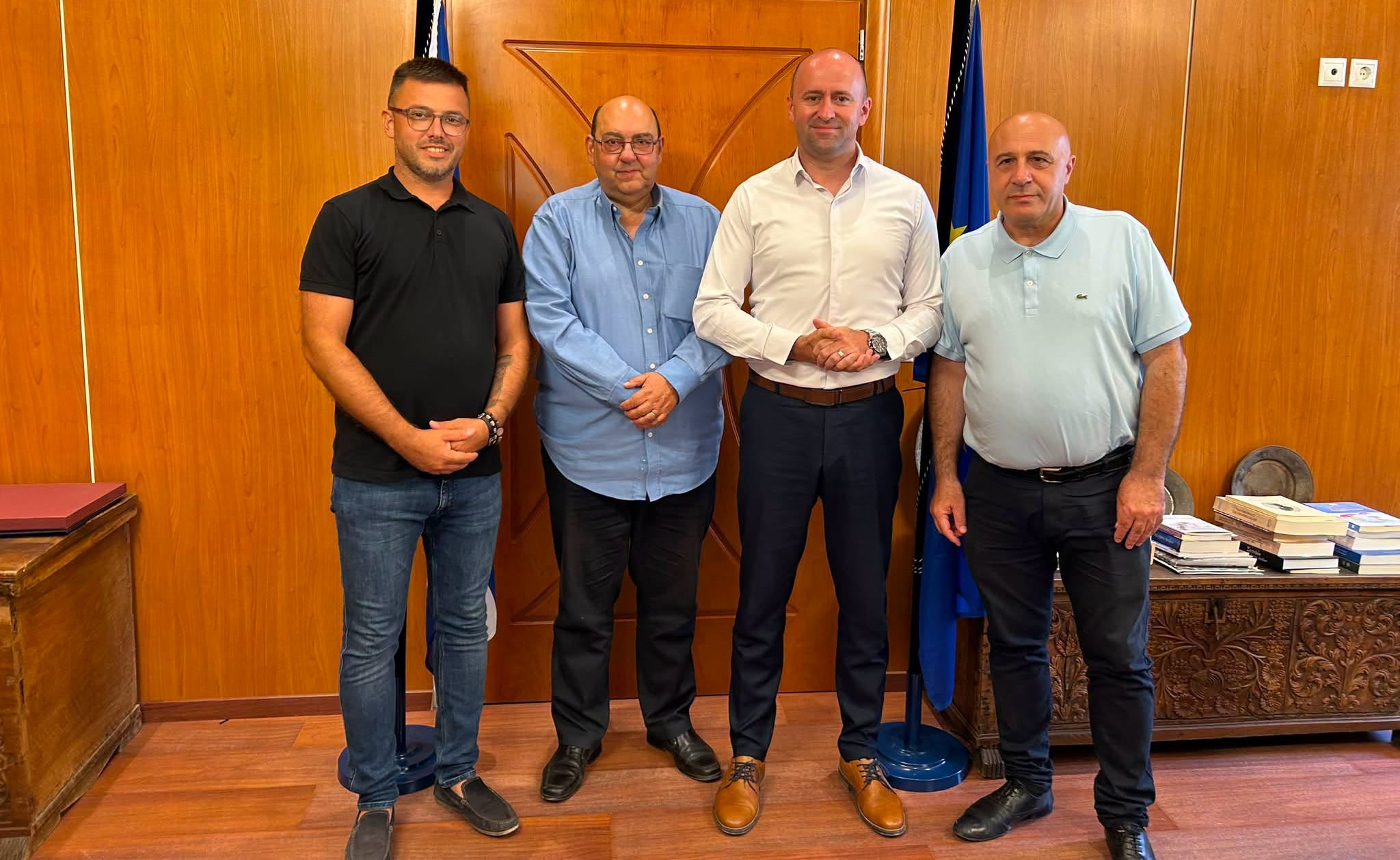 Δήμαρχος Δυτ. Λέσβου συναντήθηκε με τον Δήμαρχο του Μπροντ της Βοσνίας-Ερζεγοβίνης