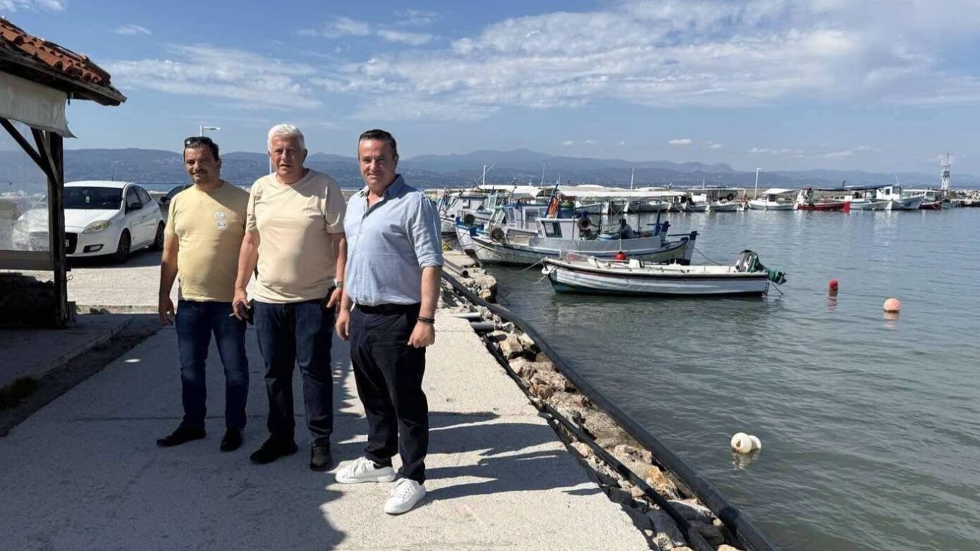 Δήμος Ερέτριας: Οι εργασίες στο λιμάνι Αμαρύνθου με γοργό ρυθμό