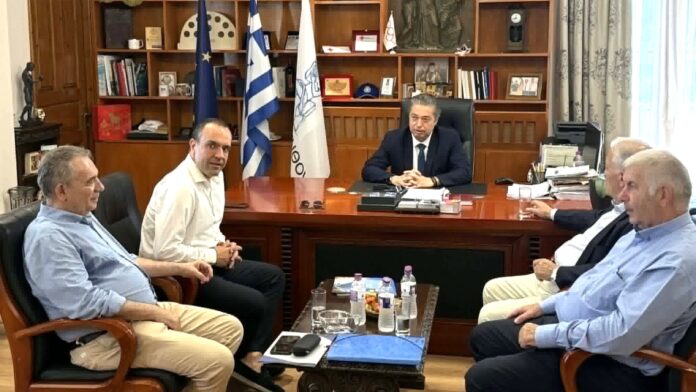 Δήμαρχος Ζακύνθου συναντήθηκε με τον Πρόεδρο της ΚΕΔΕ