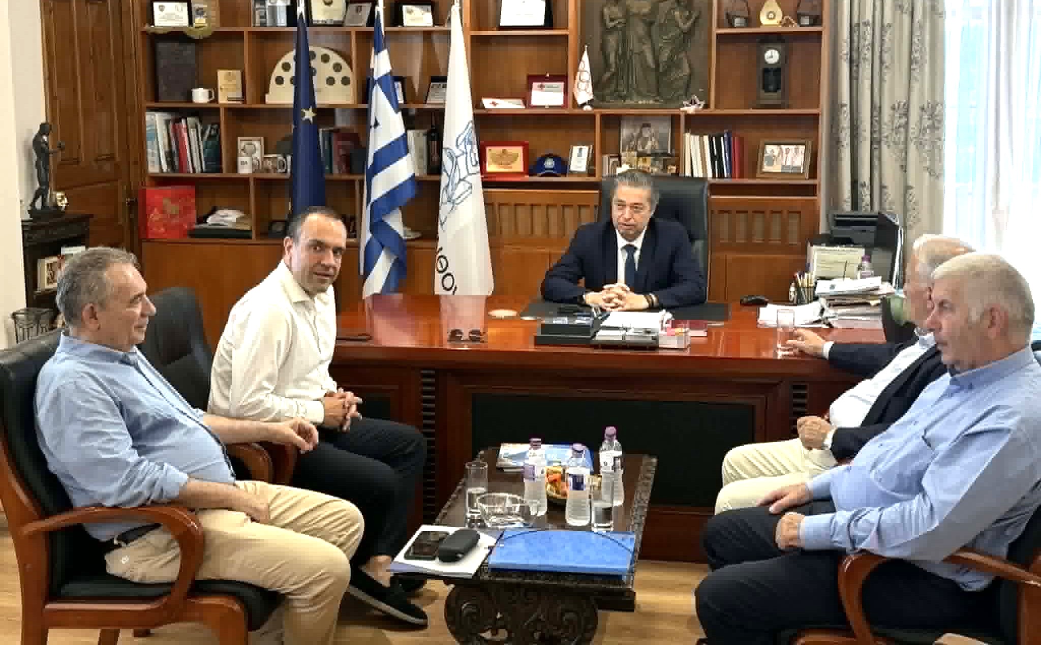 Δήμαρχος Ζακύνθου συναντήθηκε με τον Πρόεδρο της ΚΕΔΕ