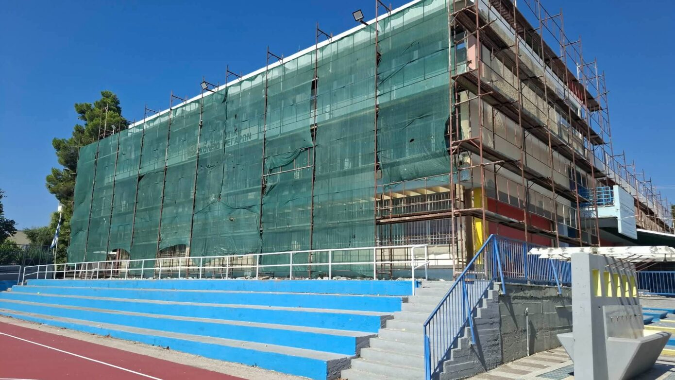 Εργασίες αναβάθμισης σε πλήρη εξέλιξη στο 3ο Δημοτικό Σχολείο Μεγάρων