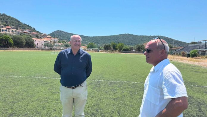 Δημοτικό Γήπεδο στο Βαθύ Ιθάκης: ξεκινούν οι εργασίες επισκευής
