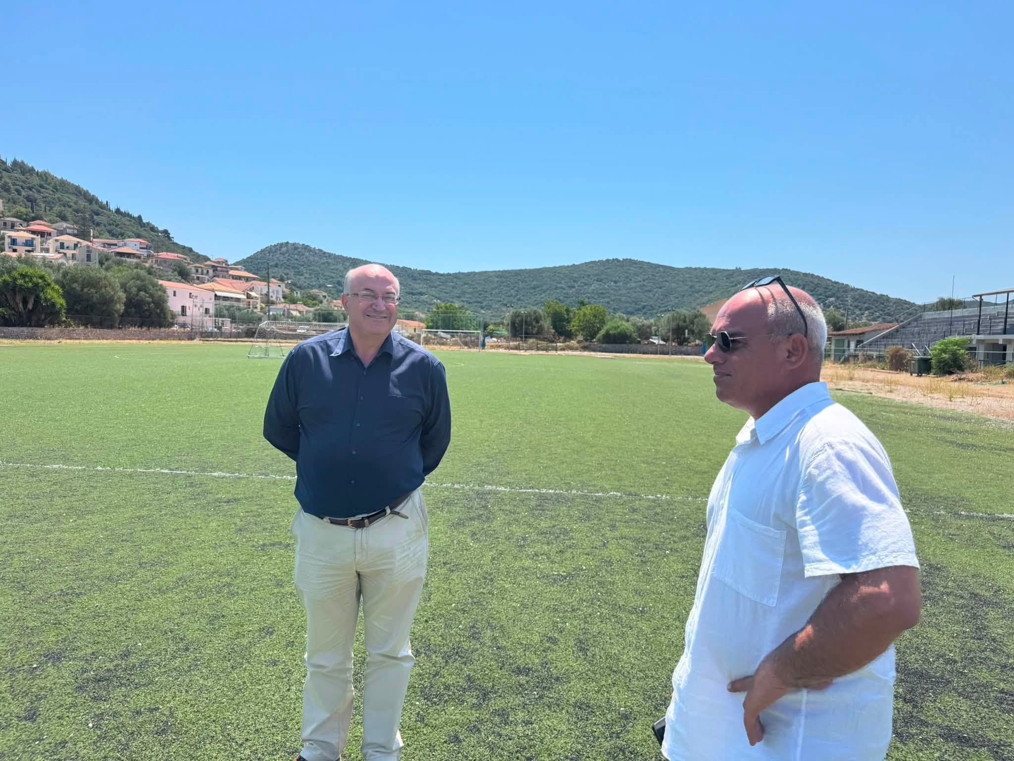 Δημοτικό Γήπεδο στο Βαθύ Ιθάκης: ξεκινούν οι εργασίες επισκευής