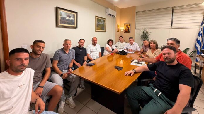Δήμαρχος Δυτ. Αχαΐας: Συνάντηση με τον Εμπορικό Σύλλογο Δύμης
