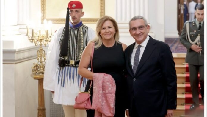 Γ. Χατζημάρκος στο Προεδρικό Μέγαρο για την επέτειο Αποκατάστασης της Δημοκρατίας