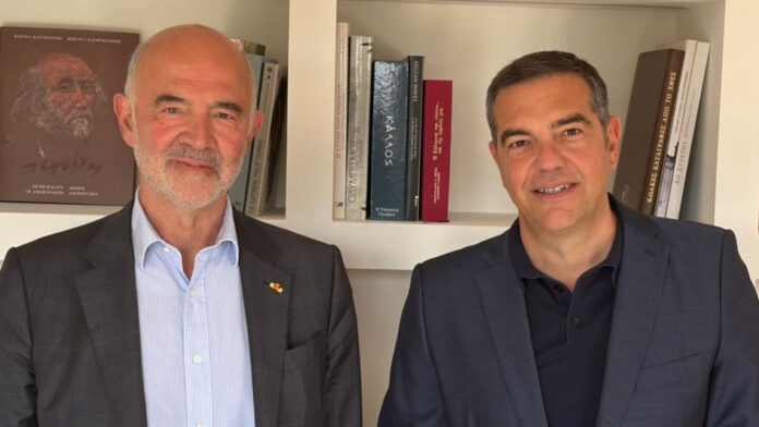 Τσίπρας συναντήθηκε με τον Μοσκοβισί: Προειδοποίηση για «ζοφερή κανονικότητα» της Ακροδεξιάς