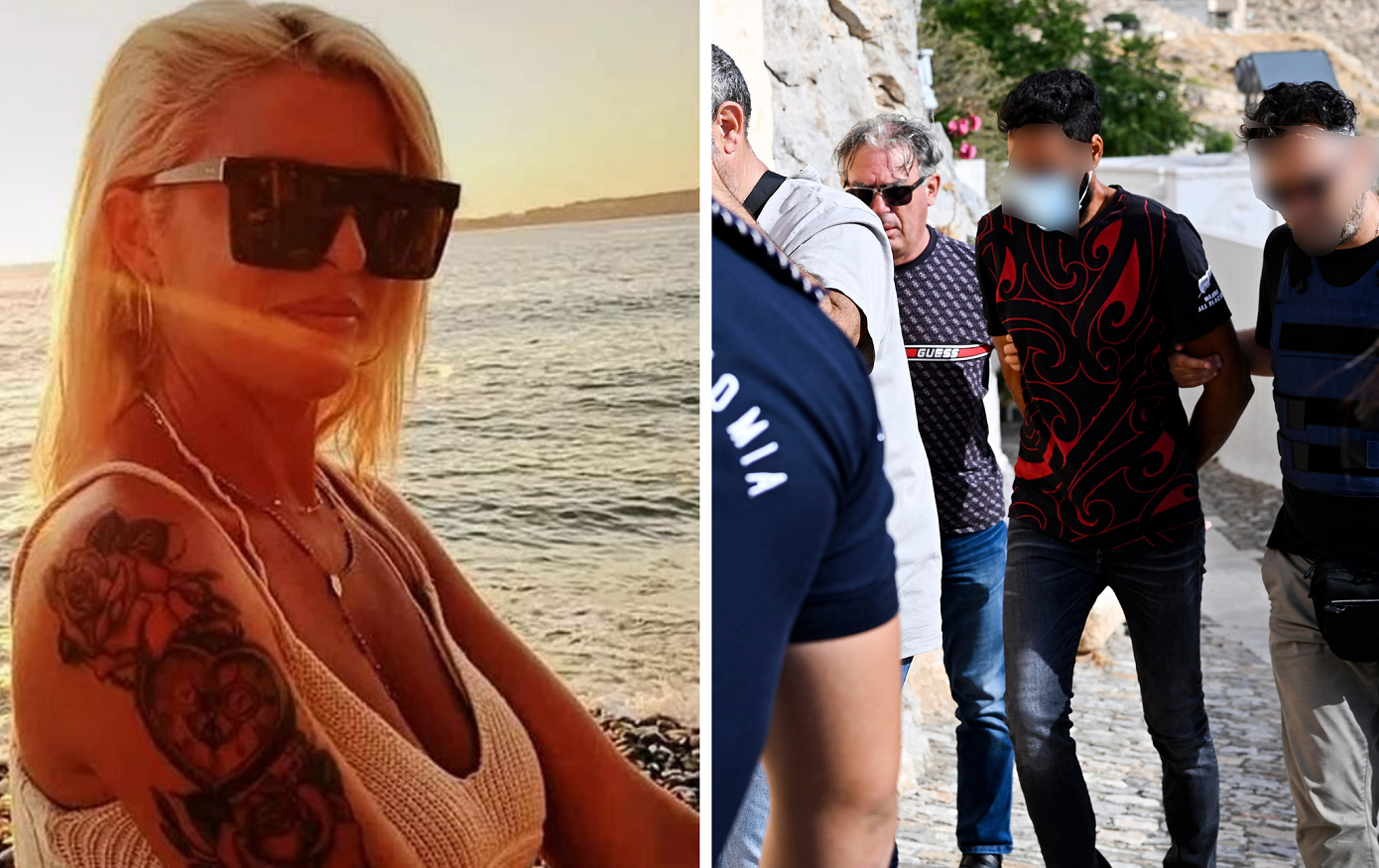 Αναπαράσταση του μαχαιρώματος της διασώστριας του ΕΚΑΒ στη Σύρο ολοκληρώθηκε – Τα βίντεο επιβεβαιώνουν το ζευγάρι
