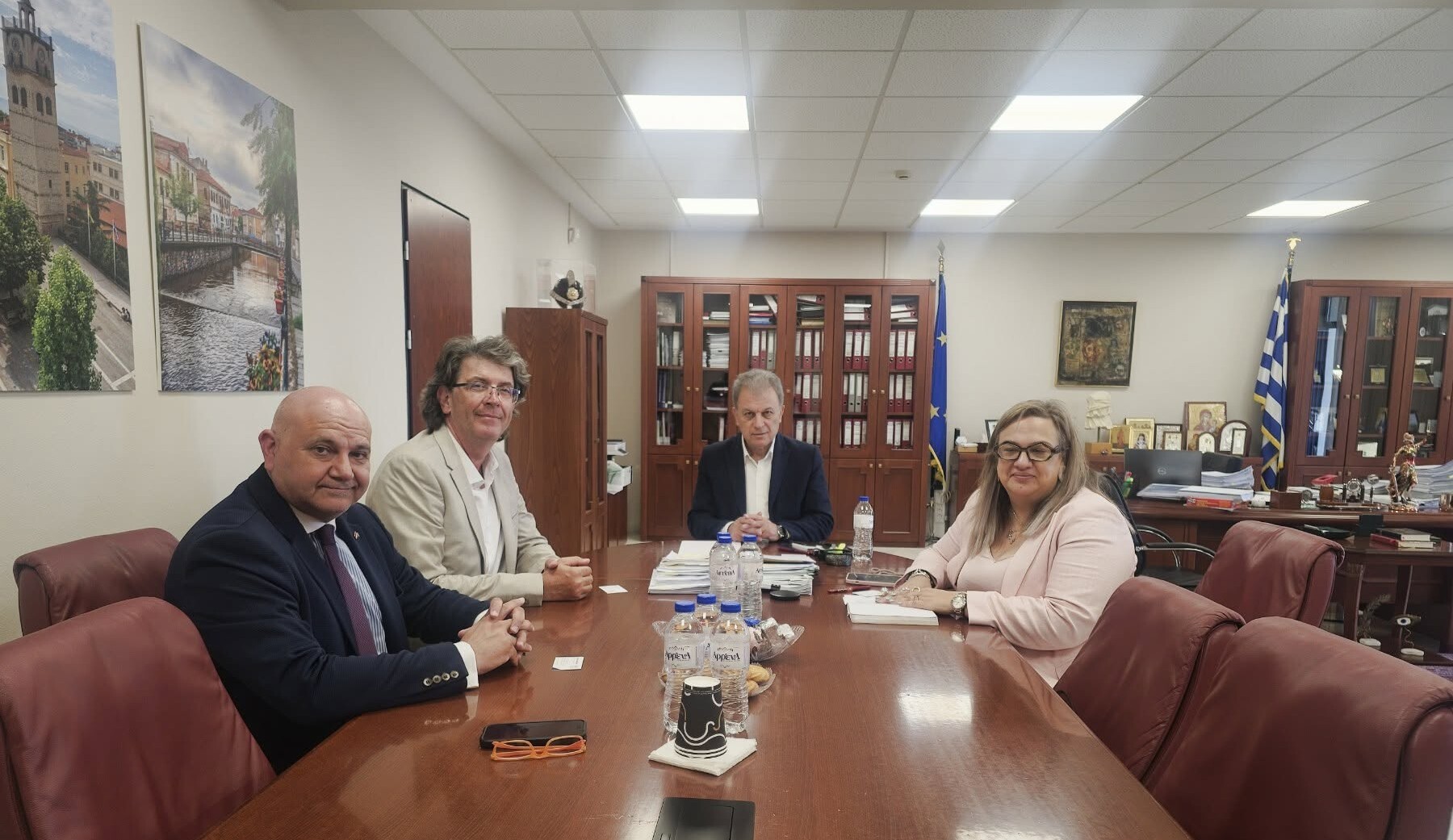 Περιφέρεια Δυτικής Μακεδονίας: Συναντήσεις Γ. Αμανατίδη με διπλωμάτες για θέματα εξωστρέφειας