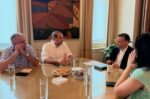 Δήμαρχος Αθηναίων συναντήθηκε με τον επικεφαλής της Νέας Αριστεράς Γ. Σακελλαρίδη