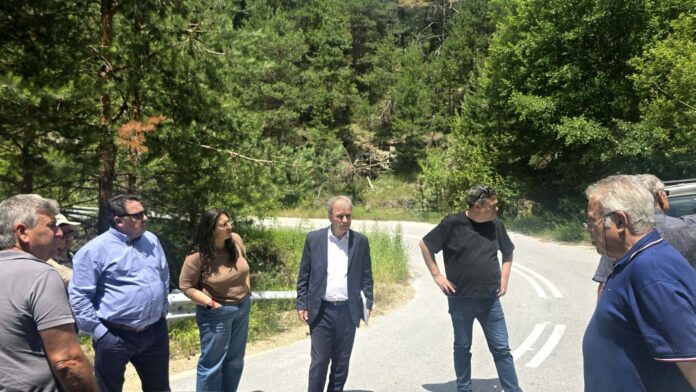 Γ. Αμανατίδης σε αυτοψία στον ορεινό όγκο πάνω από το Βελβεντό