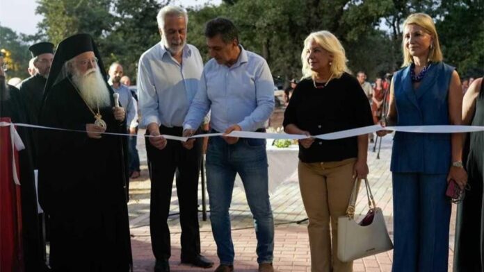 Περιφέρεια Θεσσαλίας: Λαμπερά εγκαίνια για τη νέα παιδική χαρά στον Αλμυρό