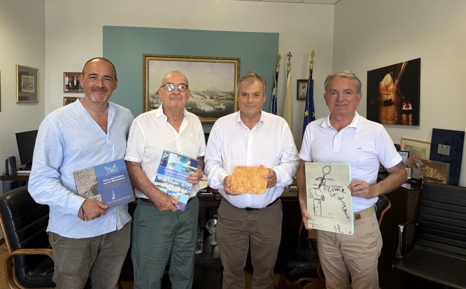 Δήμαρχος Selva Μαγιόρκας επισκέφθηκε τον Δήμαρχο Πύλου-Νέστορος