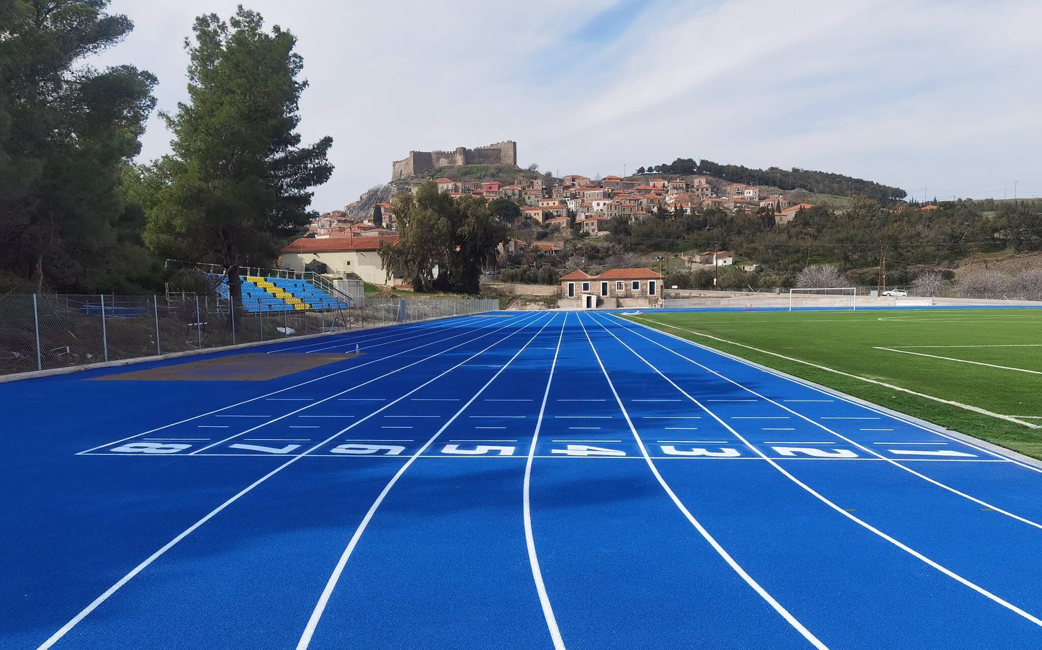 Δ.Δυτ.Λέσβου: Η αναβάθμιση του Δημοτικού Σταδίου Μήθυμνας στην τελική ευθεία