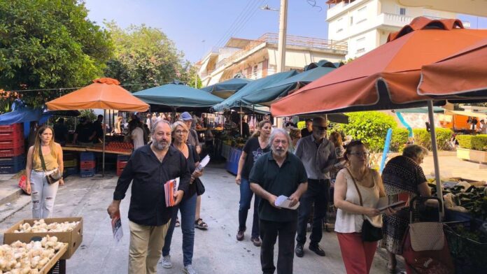 Δημάρχου περιοδείες σε περιοχές του Δήμου Ελευσίνας