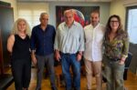 Δήμαρχος Χαλανδρίου συναντήθηκε με αντιπροσωπεία της Νέας Αριστεράς