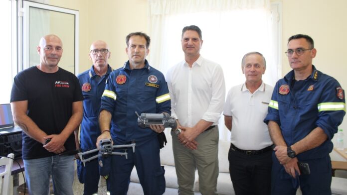 Δ. Μεσσήνης: Υπερσύγχρονο drone θα ενισχύσει το έργο του Πυροσβεστικού Κλιμακίου Πεταλιδίου