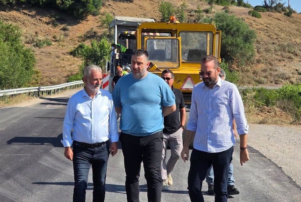 Αυτοψία Περιφερειάρχη στην Περιφέρεια Δυτικής Ελλάδας, στη διαδρομή Βλατός-Μπαρμπαλιό-Γέφυρα Βέργας