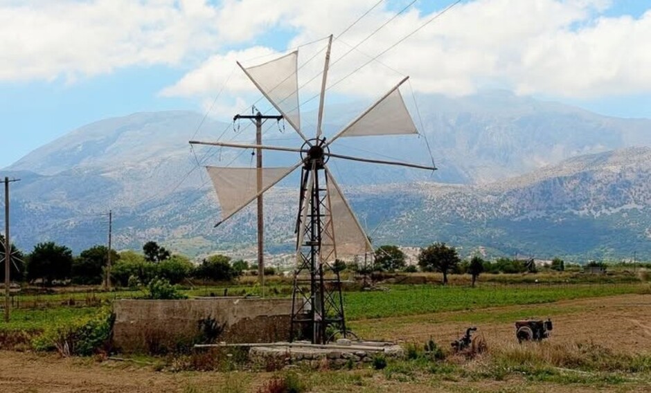 Δ. Οροπεδίου Λασιθίου: Αυτοψία στον χώρο δημιουργίας Πάρκου Παραδοσιακών Ανεμόμυλων