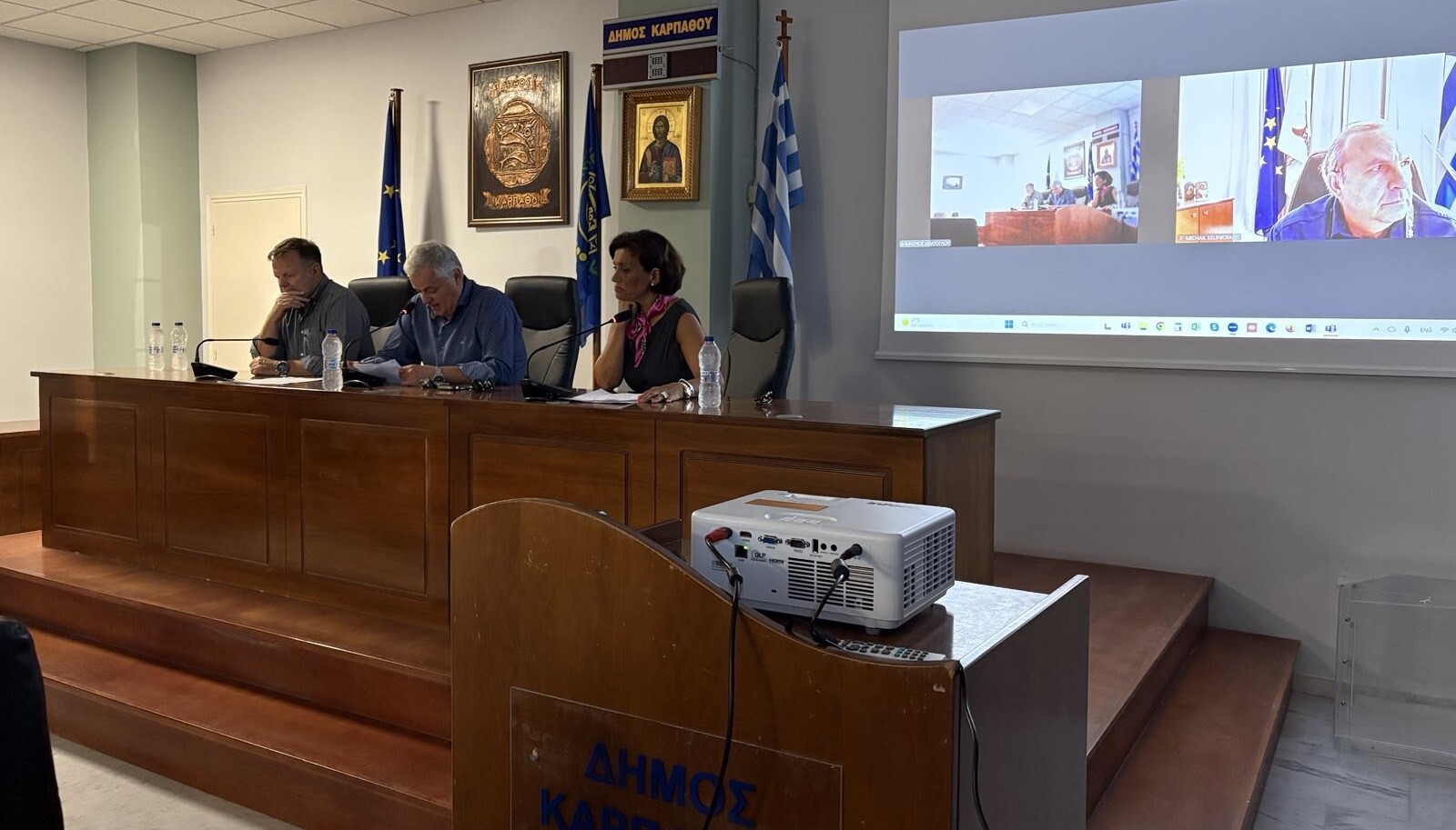 Ενημερωτική εσπερίδα στην Κάρπαθο για την Πολιτική Προστασία και τον Εθελοντισμό από την Περιφέρεια Νοτίου Αιγαίου
