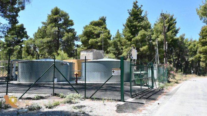 Σε λειτουργία η νέα μονάδα επεξεργασίας νερού στον Σταυρονικήτα, Δ. Κασσάνδρας