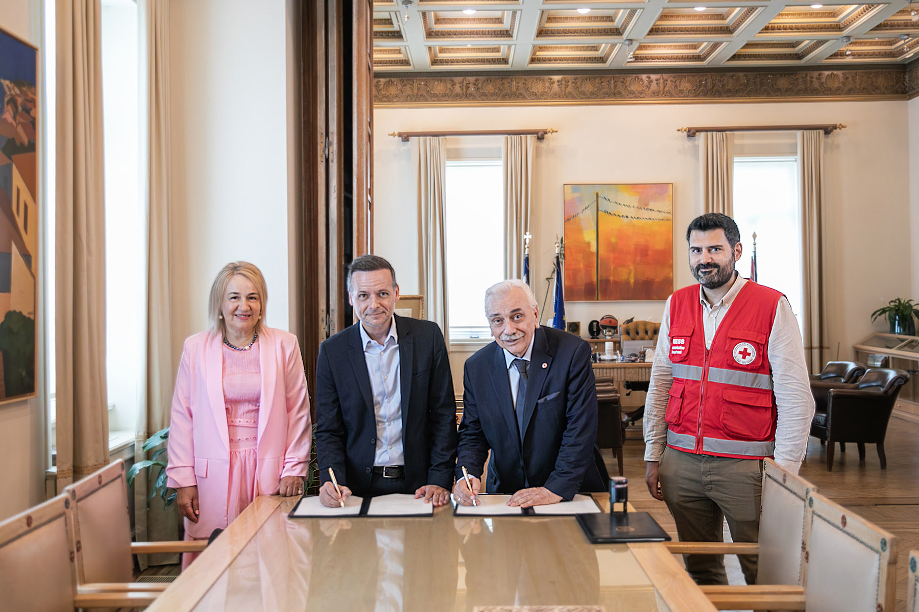 Δήμος Αθηναίων και Ελληνικός Ερυθρός Σταυρός: Μνημόνιο Συνεργασίας