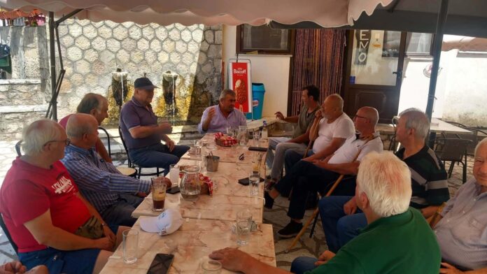 Περιοδεία του Δημάρχου στις ορεινές Κοινότητες του Δήμου Πύλης