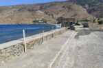 Δ. Άνδρου: Ολοκληρώθηκε η αποκατάσταση του παραλιακού τοιχίου στο Κόρθι