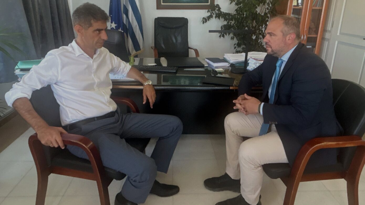 Δήμαρχος Νάξου συναντήθηκε με τον βουλευτή Φ. Φόρτωμα