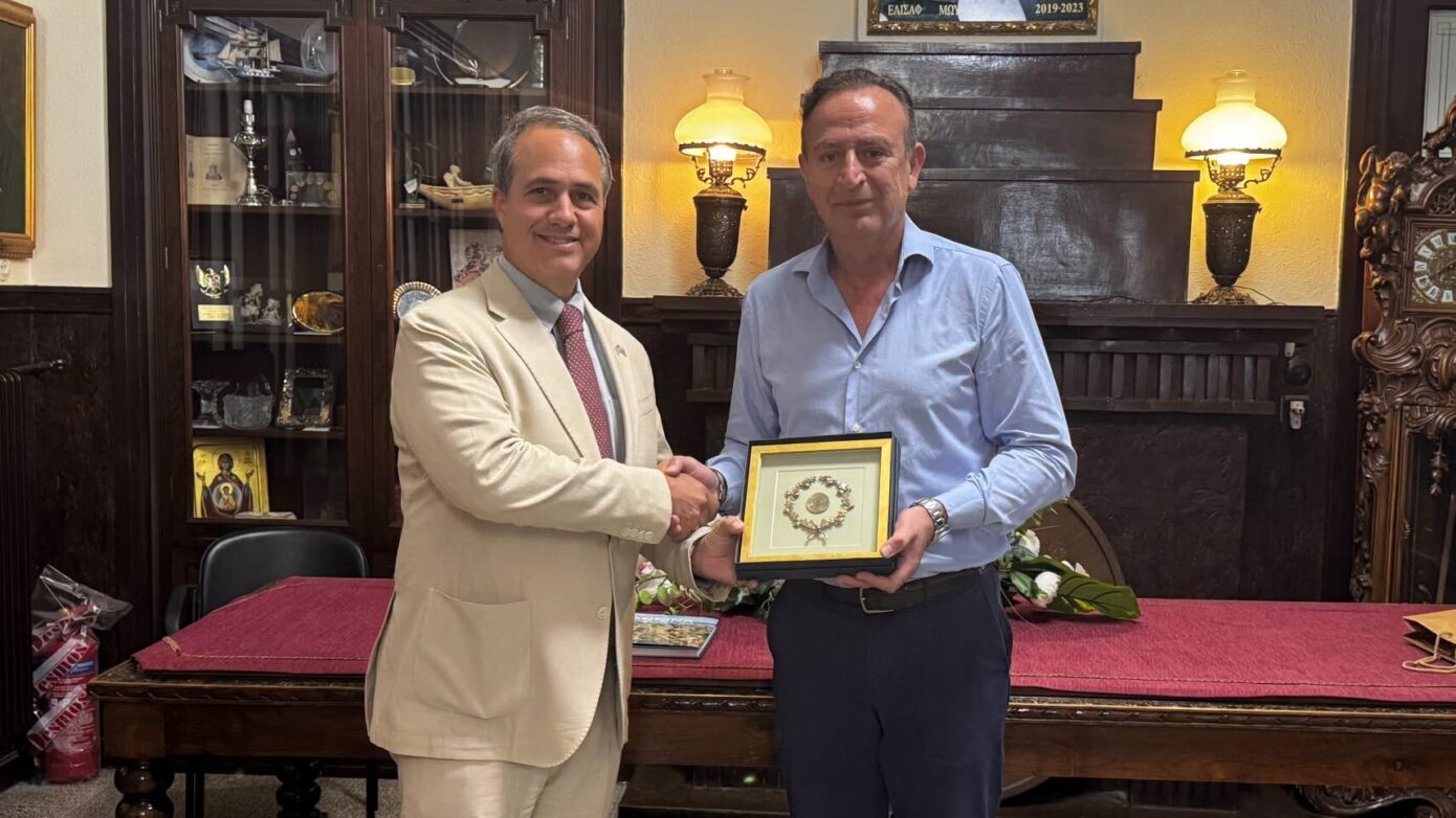 Συνάντηση Δημάρχου Ιωαννίνων με τον Γενικό Πρόξενο των ΗΠΑ στη Θεσ/νίκη