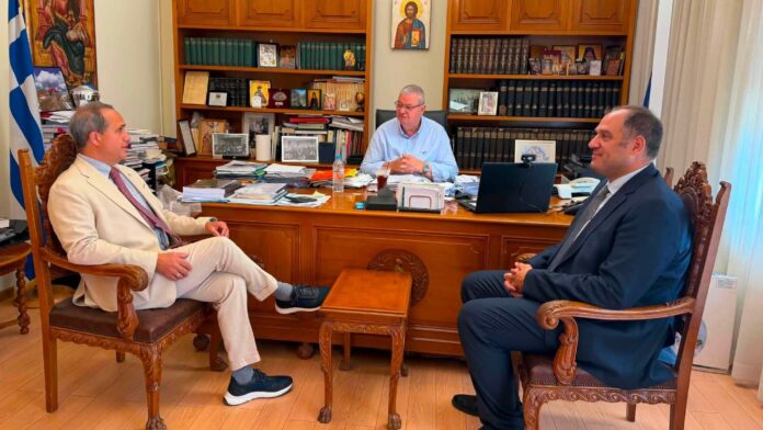 Περιφερειάρχης Ηπείρου: Συνάντηση με τον Γενικό Πρόξενο των ΗΠΑ