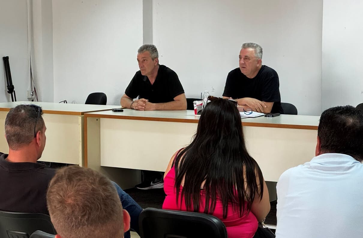 Δ.Ιωαννιτών: Συνάντηση Αντιδημάρχου Πολιτικής Προστασίας με Προέδρους Τοπικών Κοινοτήτων
