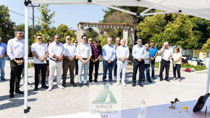 Δ.Θερμαϊκού: Εγκαινιάστηκε η νέα πλατεία στο Μεσημέρι