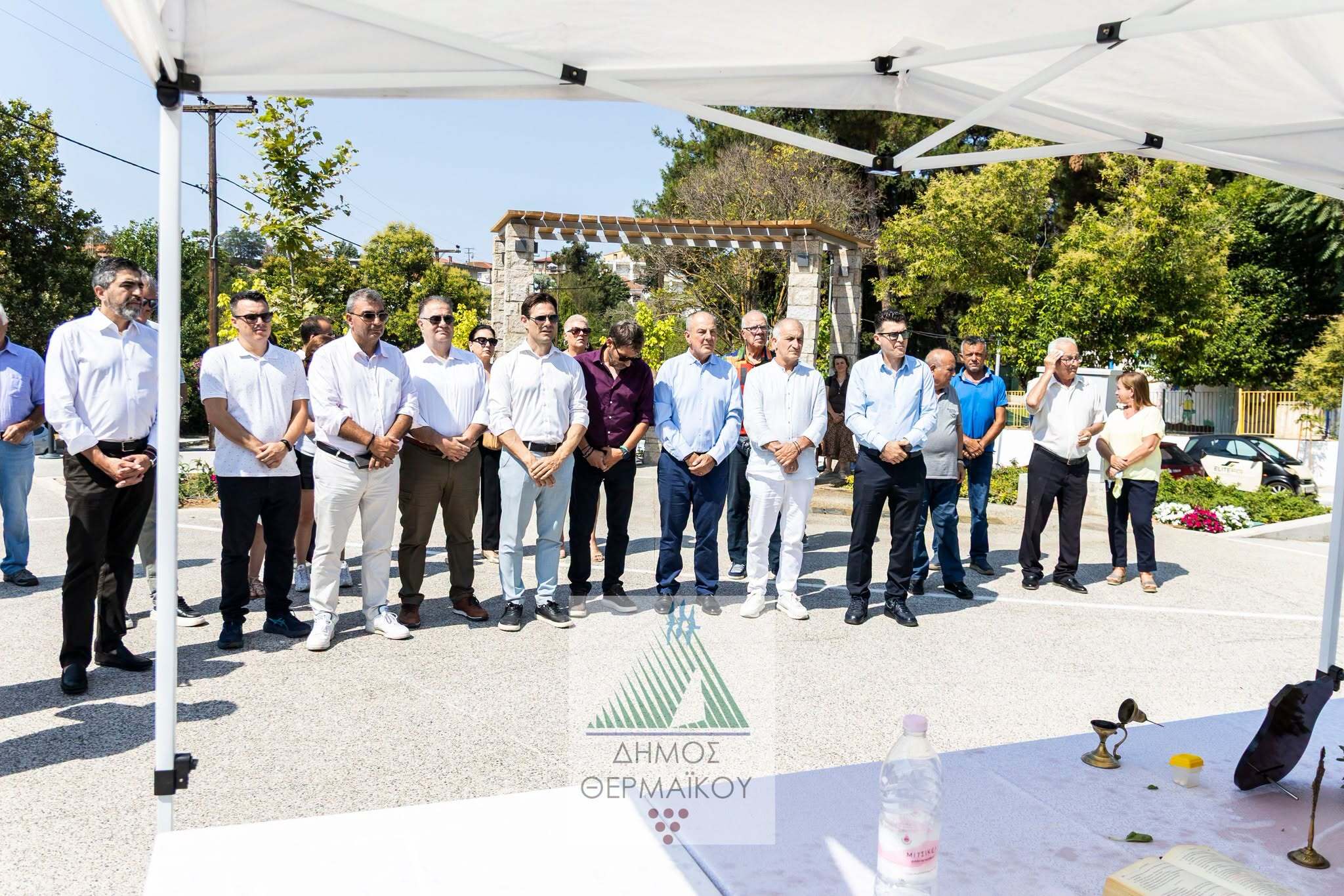 Δ.Θερμαϊκού: Εγκαινιάστηκε η νέα πλατεία στο Μεσημέρι