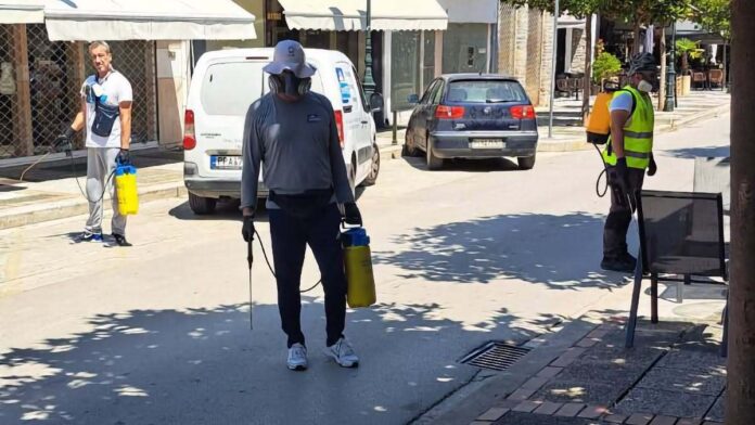 Πρόγραμμα απολυμάνσεων σε εξέλιξη στον Δήμο Φαρσάλων