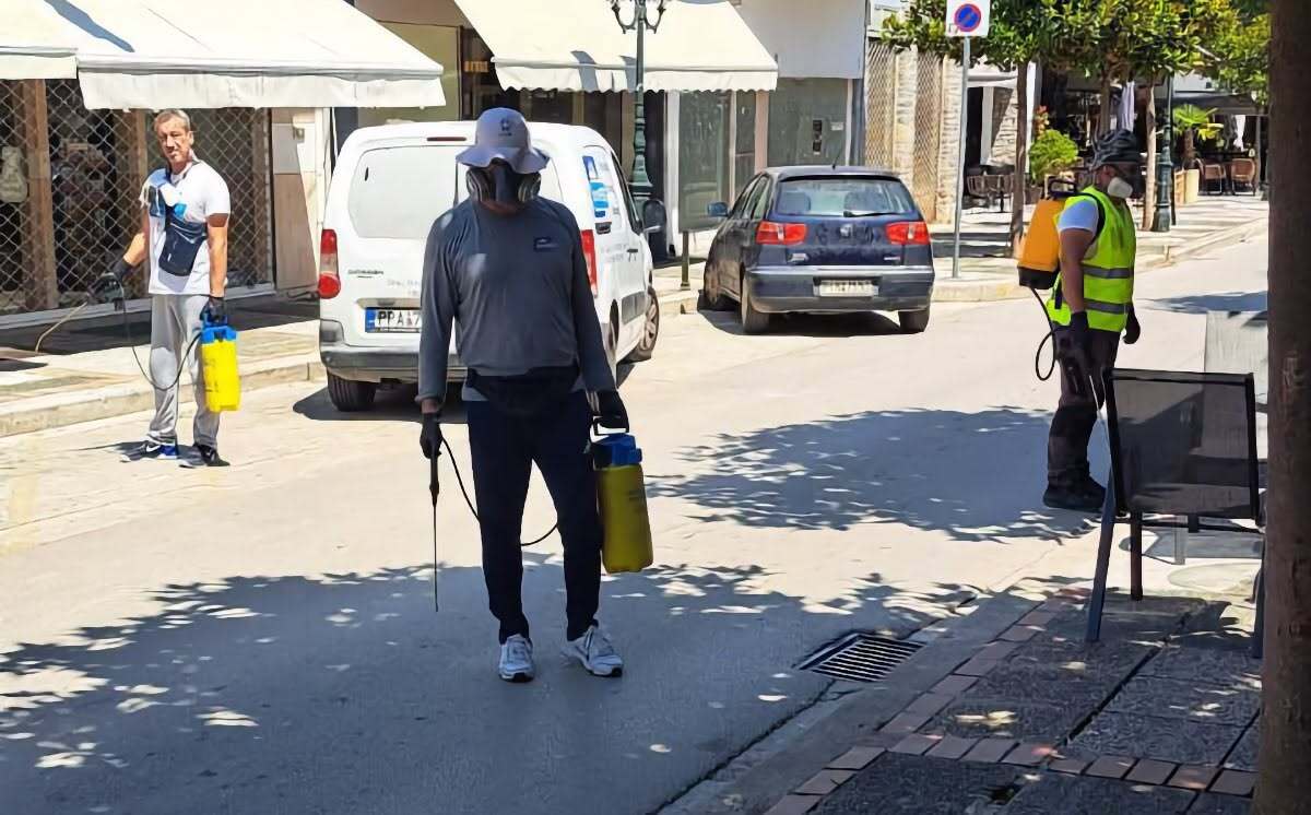 Πρόγραμμα απολυμάνσεων σε εξέλιξη στον Δήμο Φαρσάλων