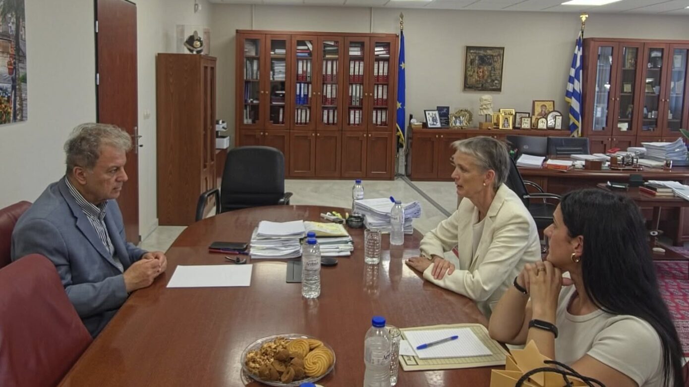 Περιφερειάρχης Δυτ. Μακεδονίας: συνάντηση με τη Γενική Πρόξενο της Γερμανίας
