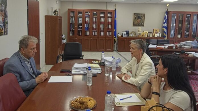 Περιφερειάρχης Δυτ. Μακεδονίας: συνάντηση με τη Γενική Πρόξενο της Γερμανίας