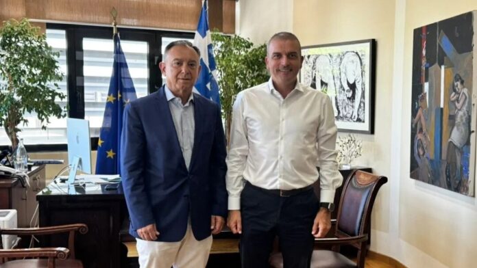 Θ. Μαμάκος-Χ. Κέλλας: Συνάντηση με επίκεντρο έργα και παρεμβάσεις στη Λάρισα
