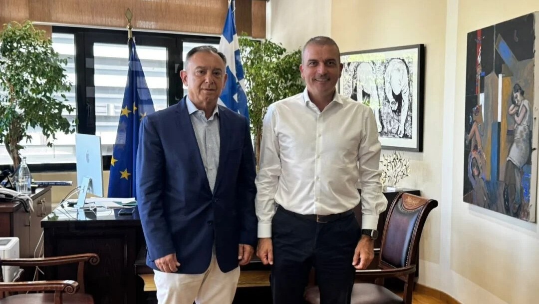 Θ. Μαμάκος-Χ. Κέλλας: Συνάντηση με επίκεντρο έργα και παρεμβάσεις στη Λάρισα