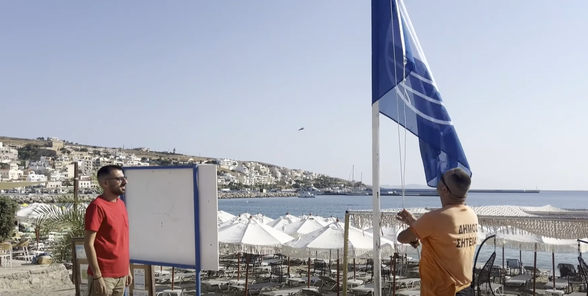 11 Γαλάζιες Σημαίες και φέτος σε ισάριθμες παραλίες του Δήμου Σητείας