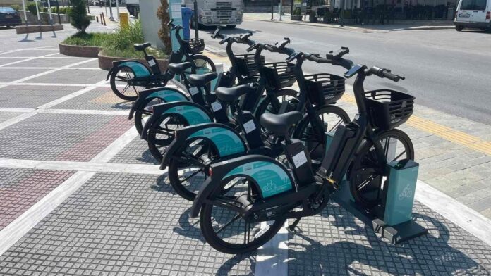 Η λειτουργία των ηλεκτρονικών ποδηλάτων ξεκίνησε στον Δήμο Παγγαίου