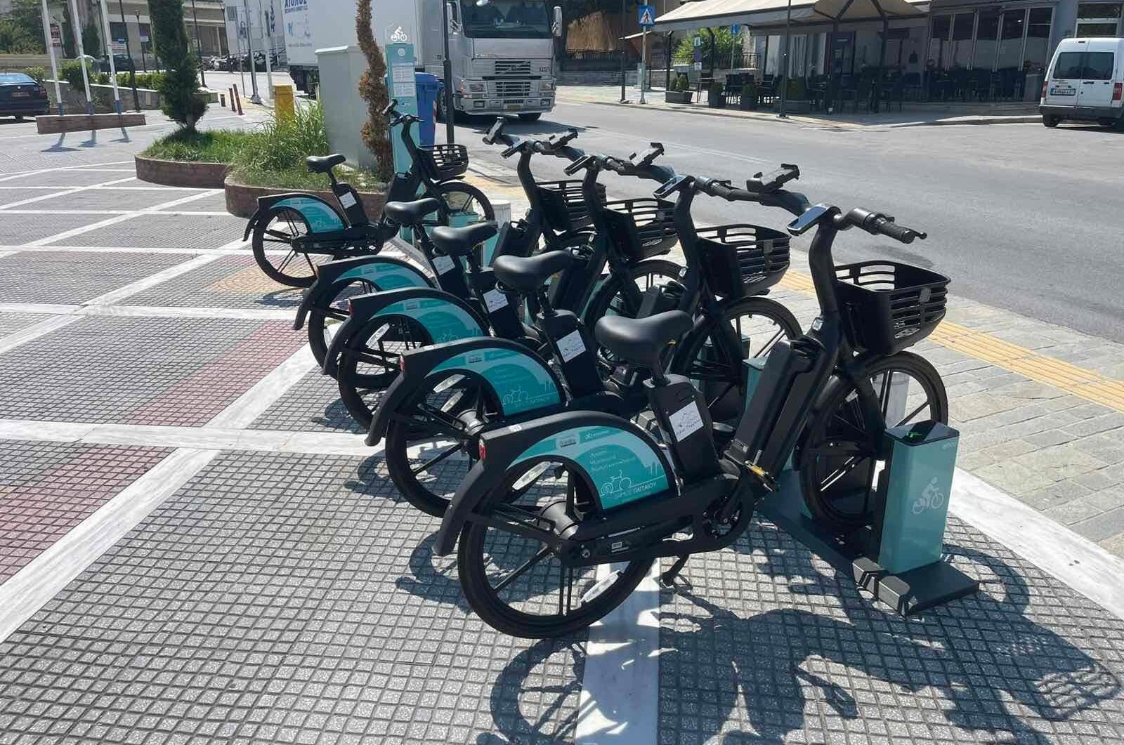 Η λειτουργία των ηλεκτρονικών ποδηλάτων ξεκίνησε στον Δήμο Παγγαίου