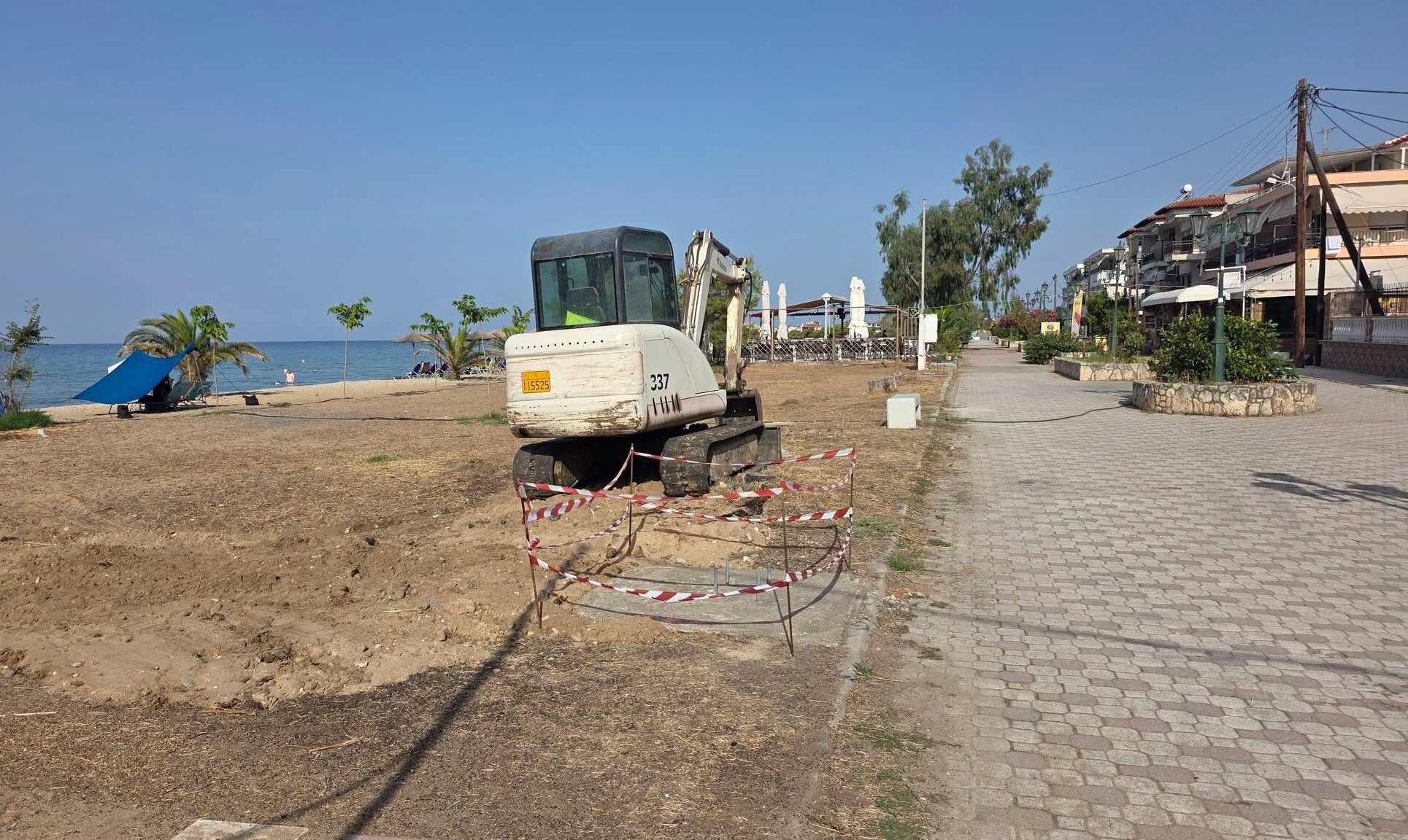 Δ.Ν. Προποντίδας: Τοποθέτηση ηλιακών φωτιστικών σωμάτων στην παραλία Διονυσίου